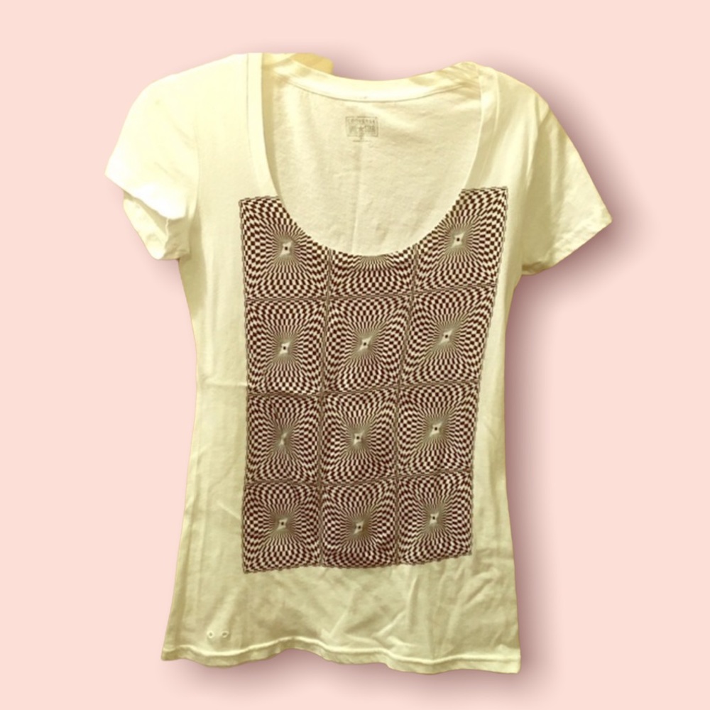 Converse Funky geometric pattern tee - Picture 2 of 4